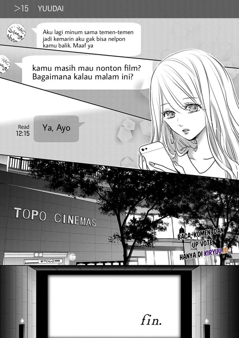 Ashita Watashi wa Dareka no Kanojo Chapter 09 Bahasa Indonesia